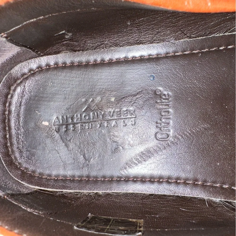 Anthony Veer Men’s Saddle Tan Ortholite®Calfskin Cleveland Driver Loafer-Size 14